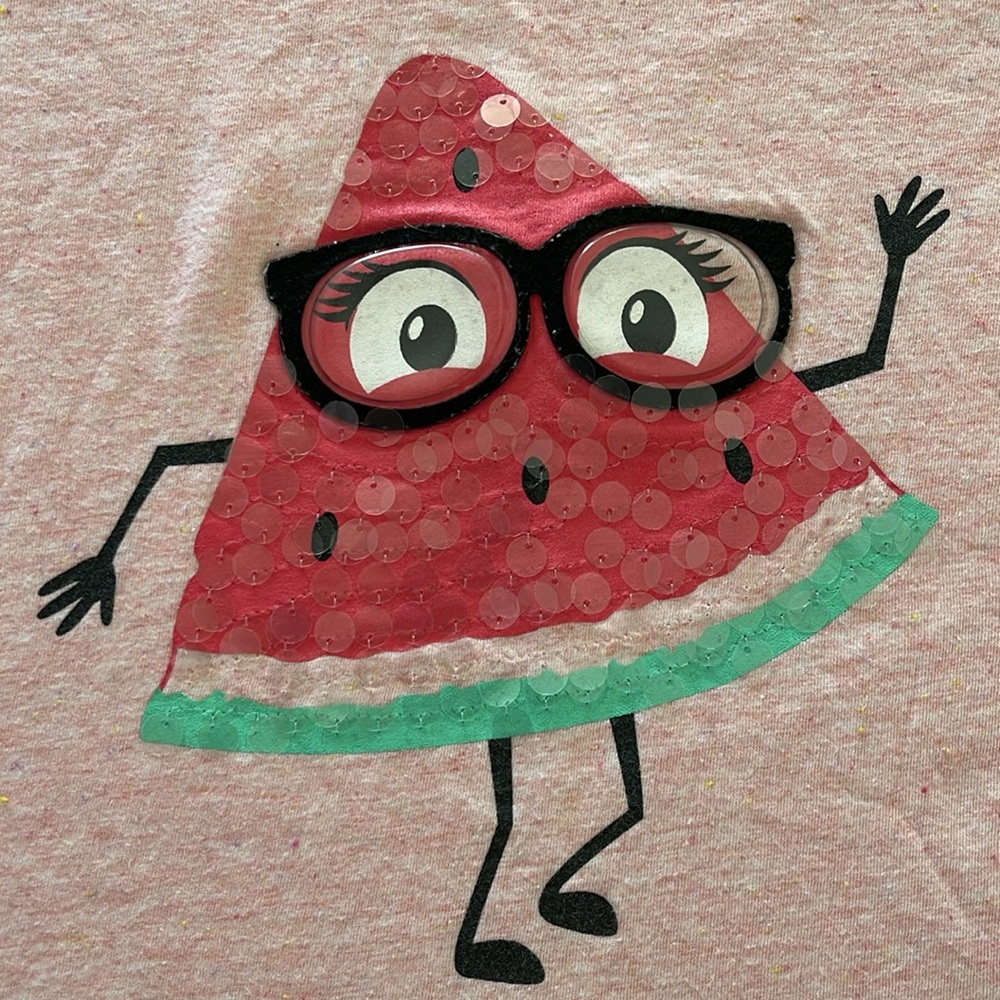 Wonder Nation T-Shirt Pink Size L 10-12 - Picture 2 of 4